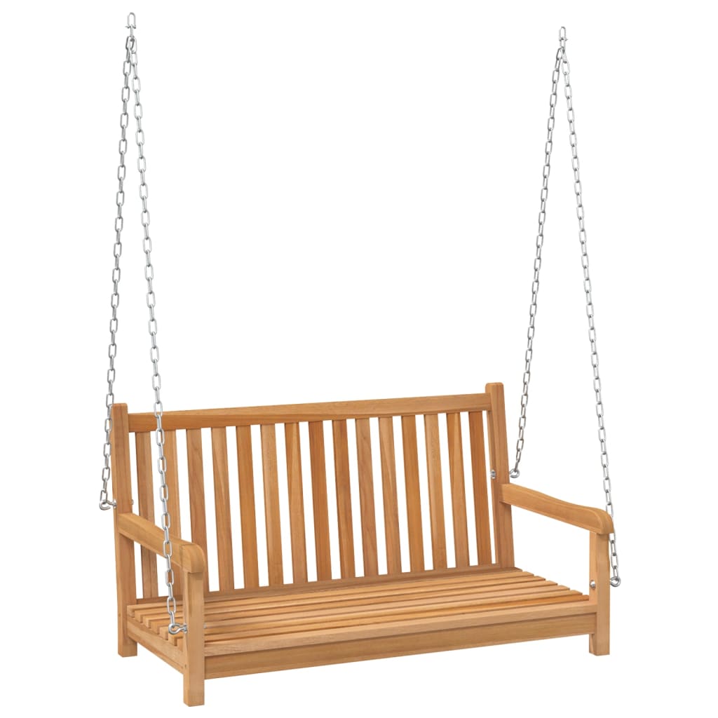 Hollywoodschaukel Massivholz Teak
