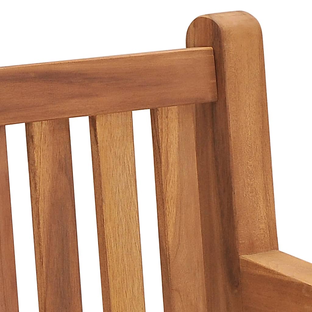 Gartenbank 228 Cm Massivholz Teak