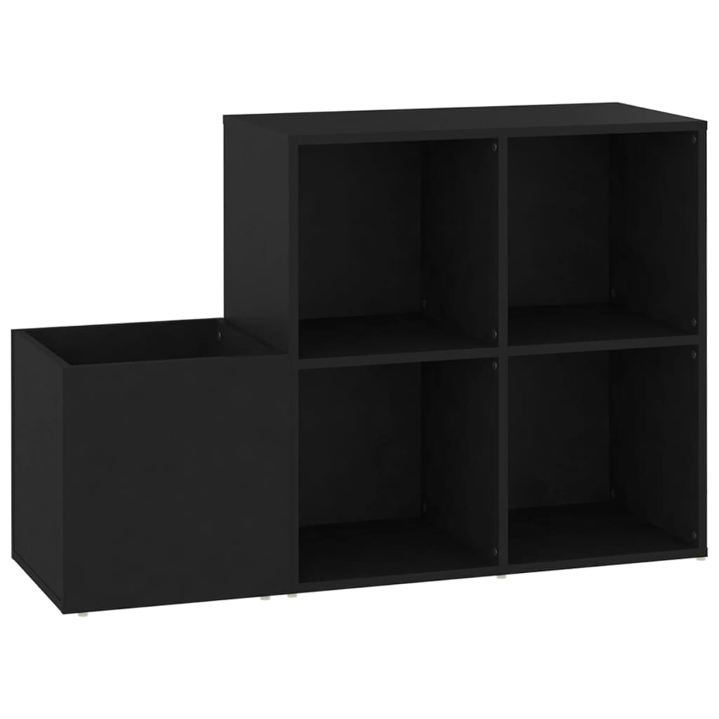 Flur-Schuhschrank 105X35,5X70 Cm Holzwerkstoff Schwarz