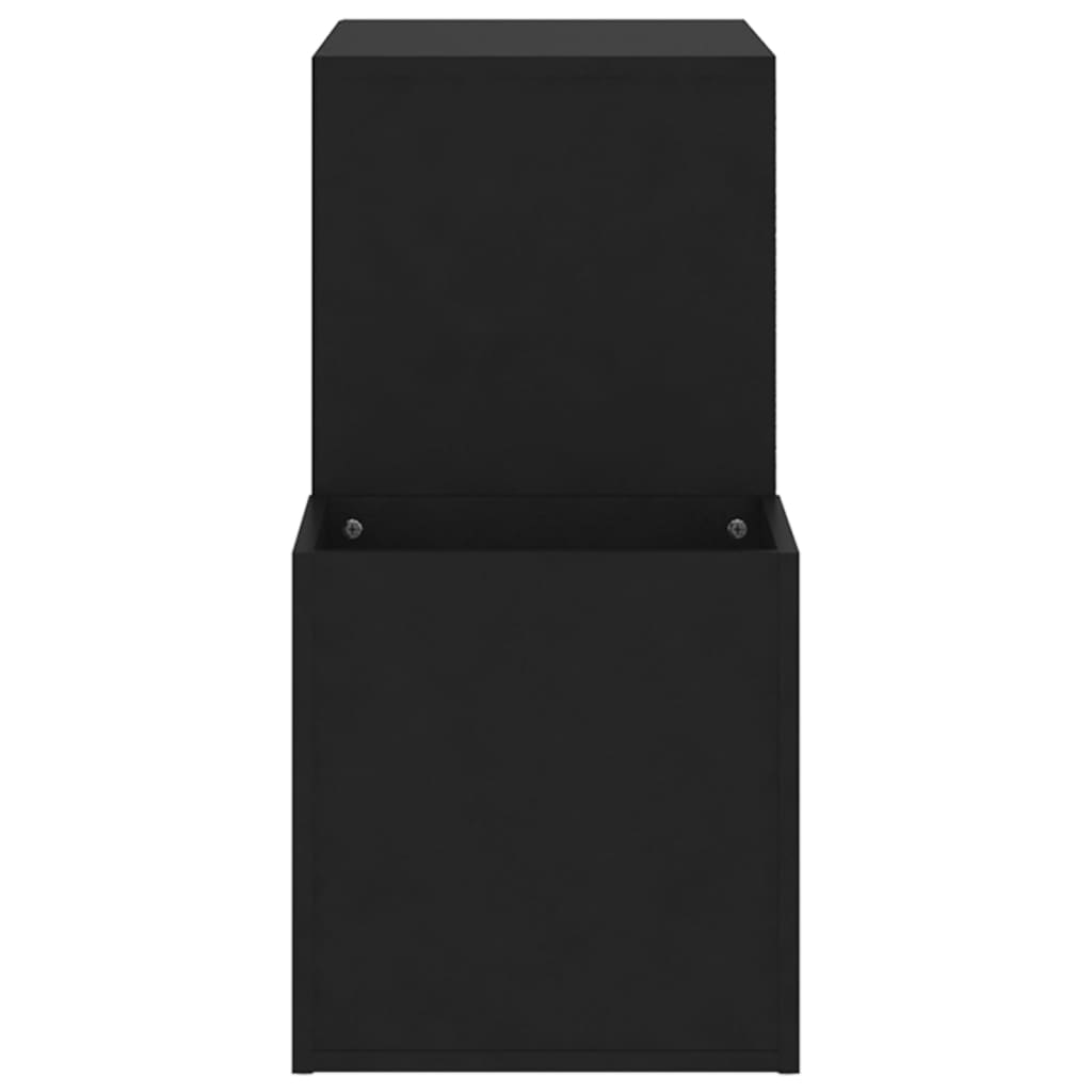 Flur-Schuhschrank 105X35,5X70 Cm Holzwerkstoff Schwarz