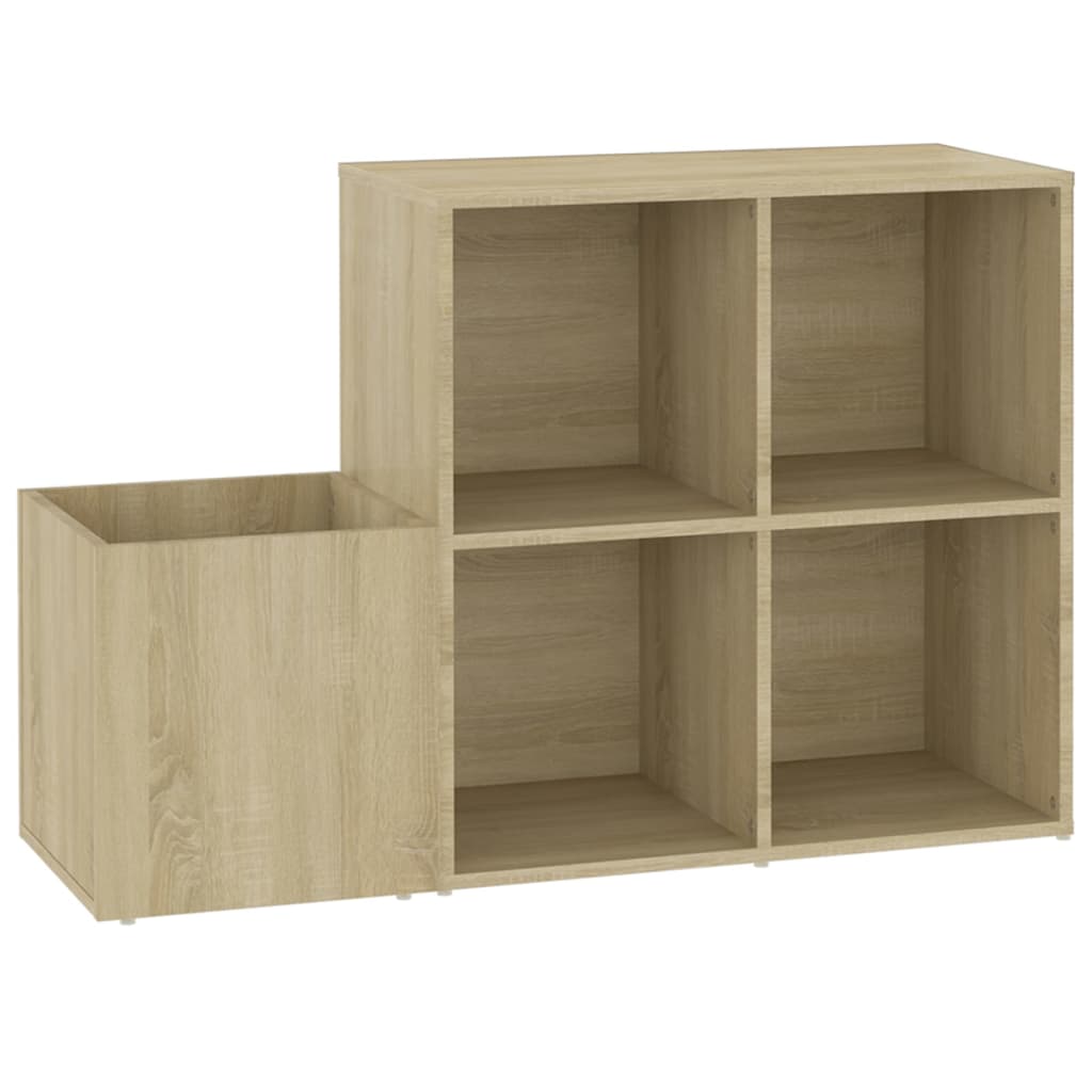 Flur-Schuhschrank 105X35,5X70 Cm Holzwerkstoff Sonoma Eiche