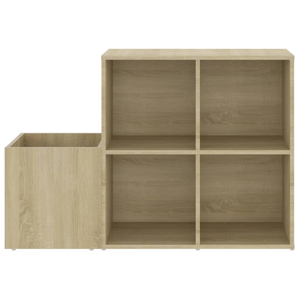 Flur-Schuhschrank 105X35,5X70 Cm Holzwerkstoff Sonoma Eiche
