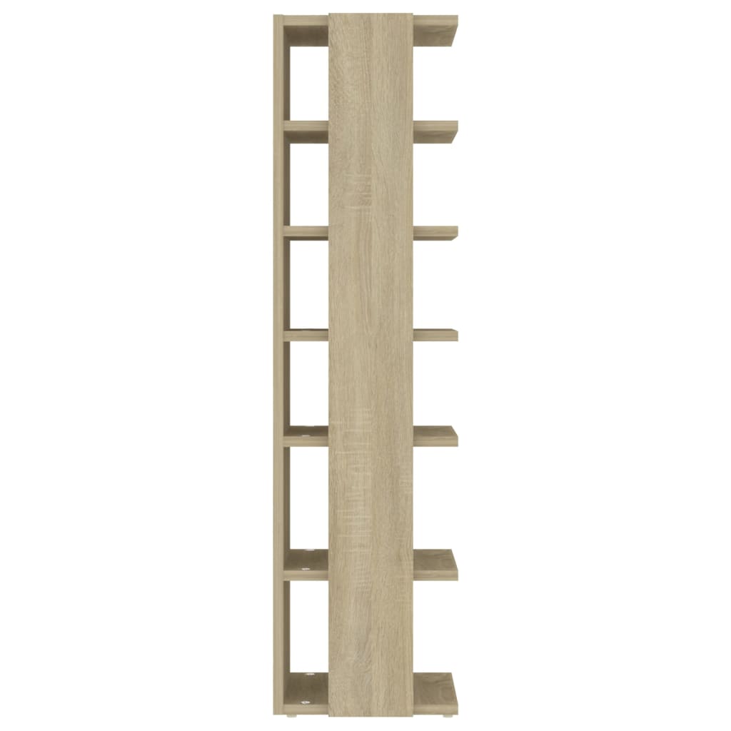 Schuhschrank Sonoma-Eiche 27,5X27X102 Cm Holzwerkstoff Sonoma Eiche