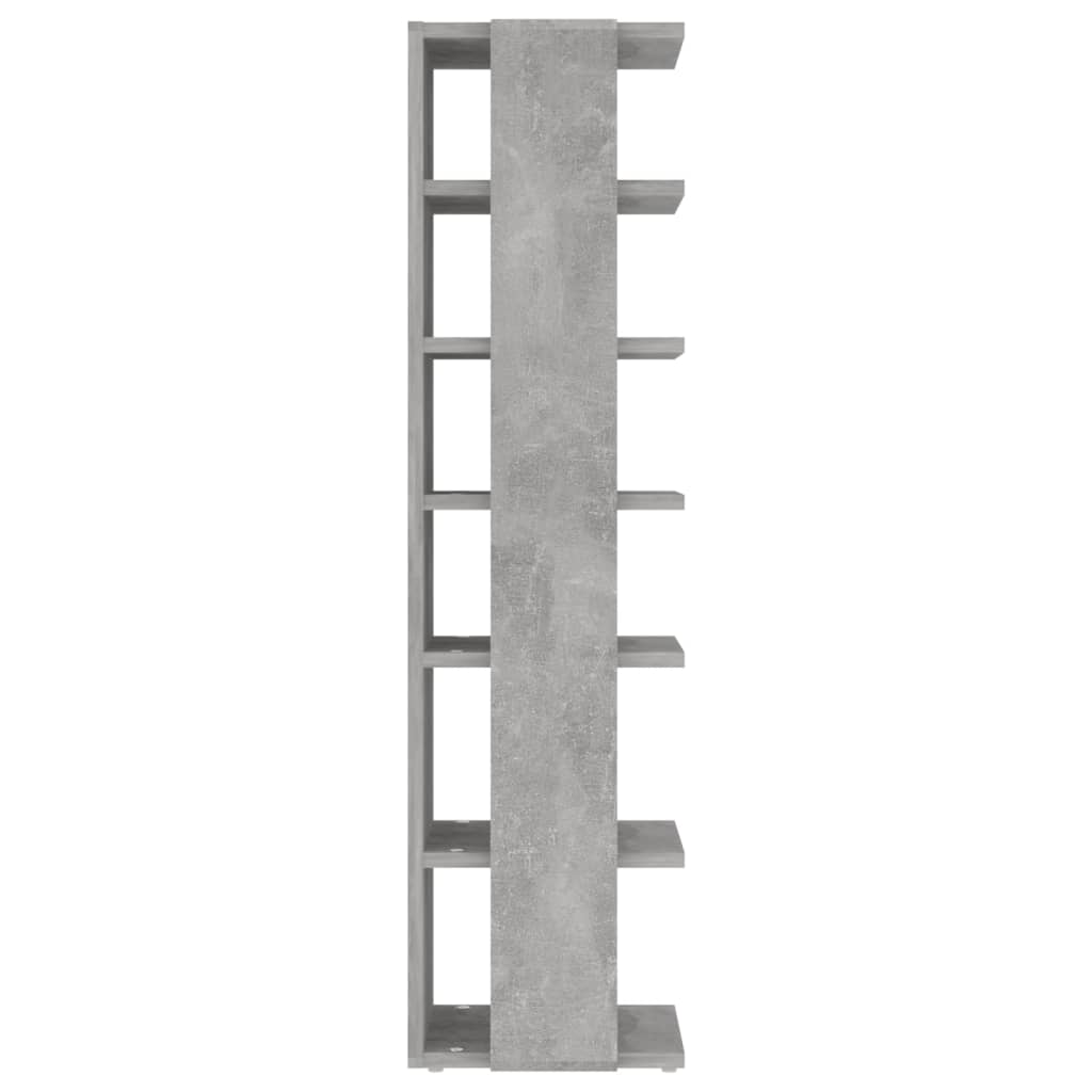Schuhschrank 27,5X27X102 Cm Holzwerkstoff Betongrau