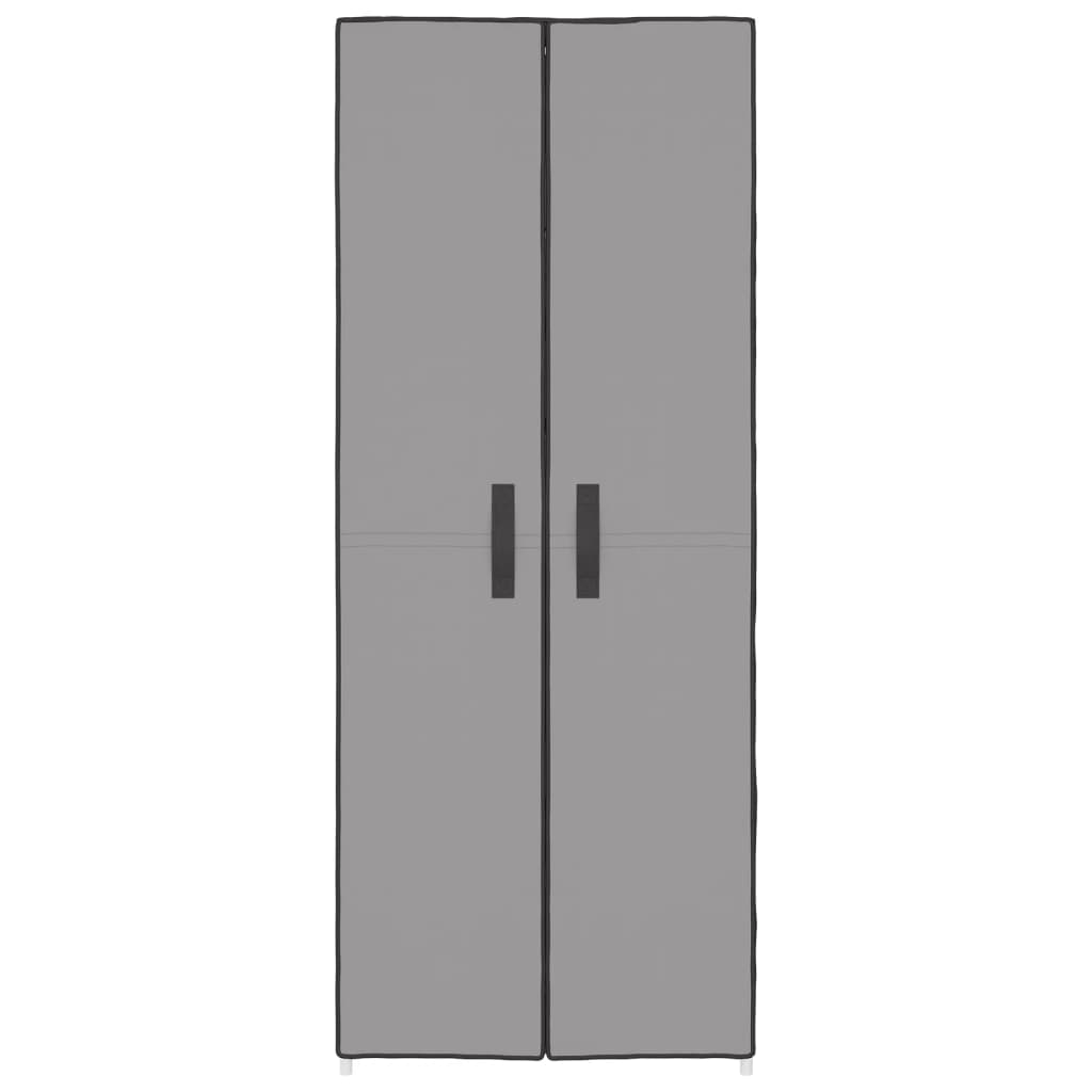 Schuhschrank Stoff Grau