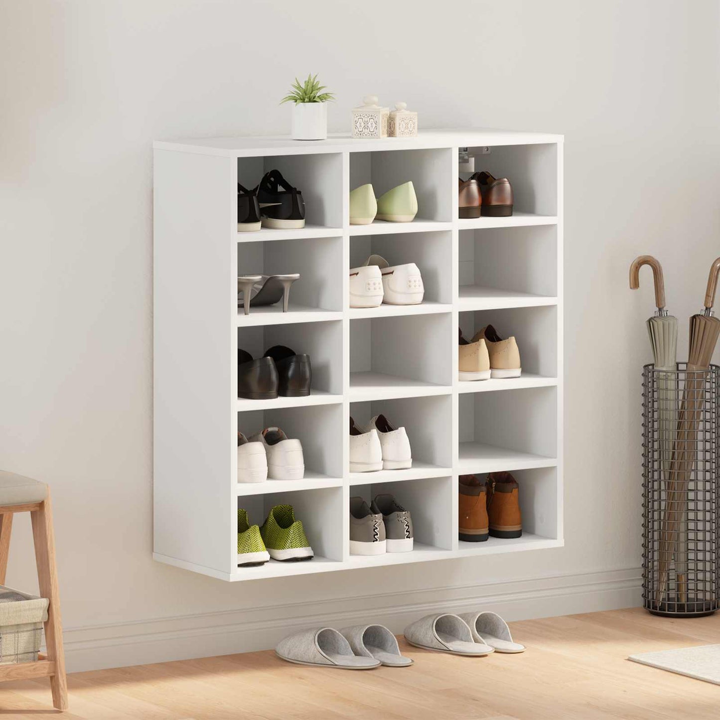 Schuhschrank Mit Regal