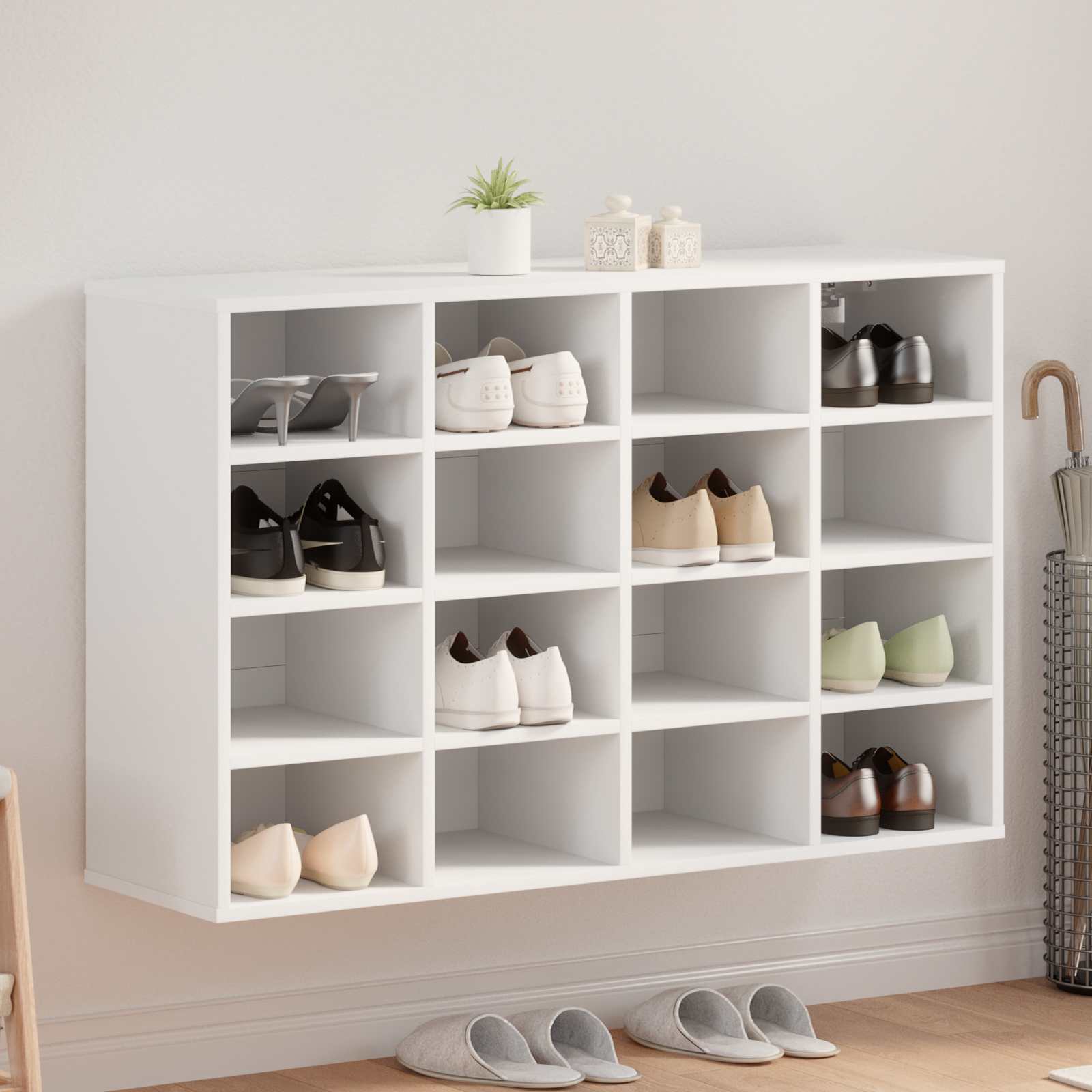 Schuhschrank Mit Regal