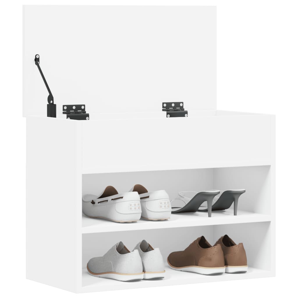 Schuhbank Holzwerkstoff Weiß