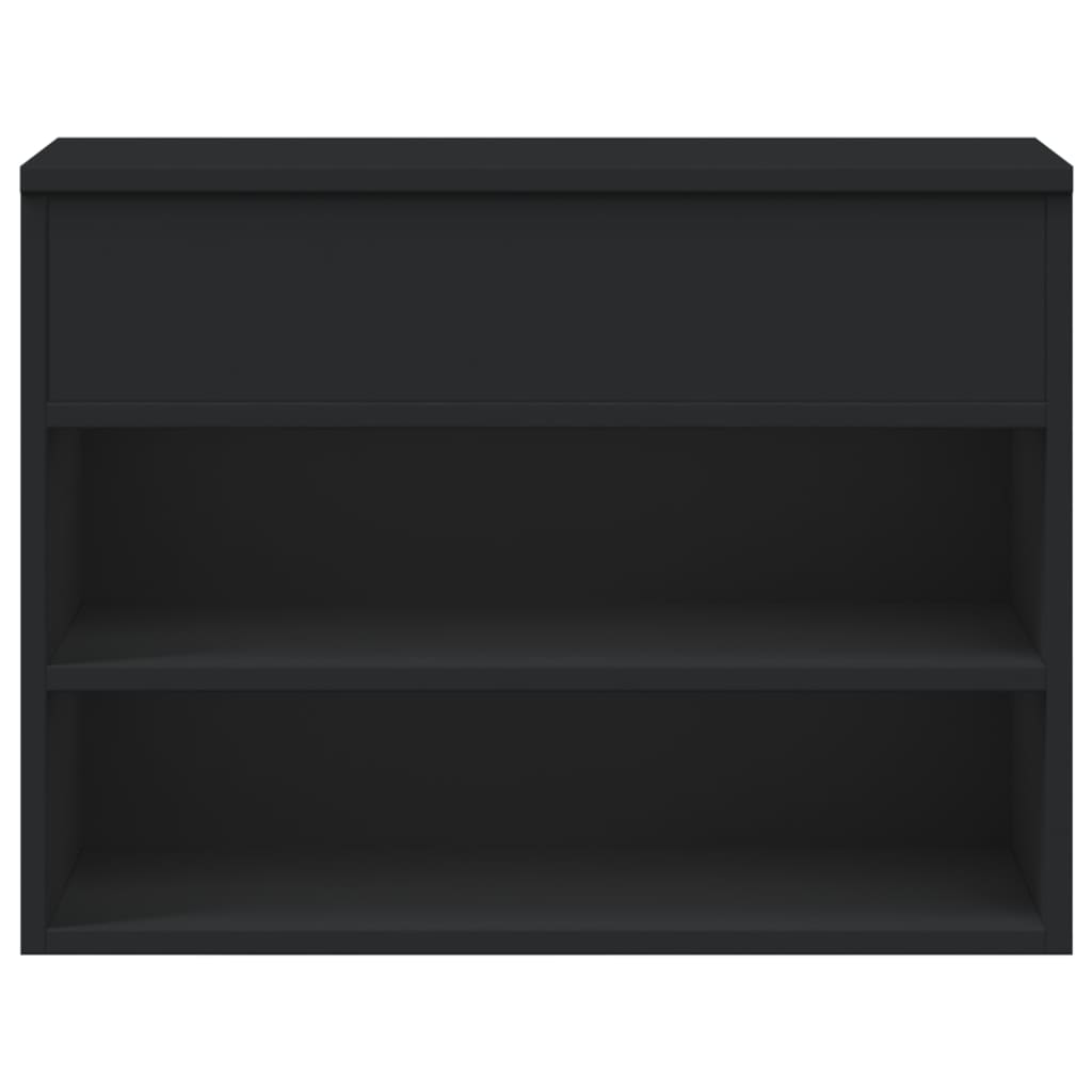 Schuhbank Holzwerkstoff Schwarz