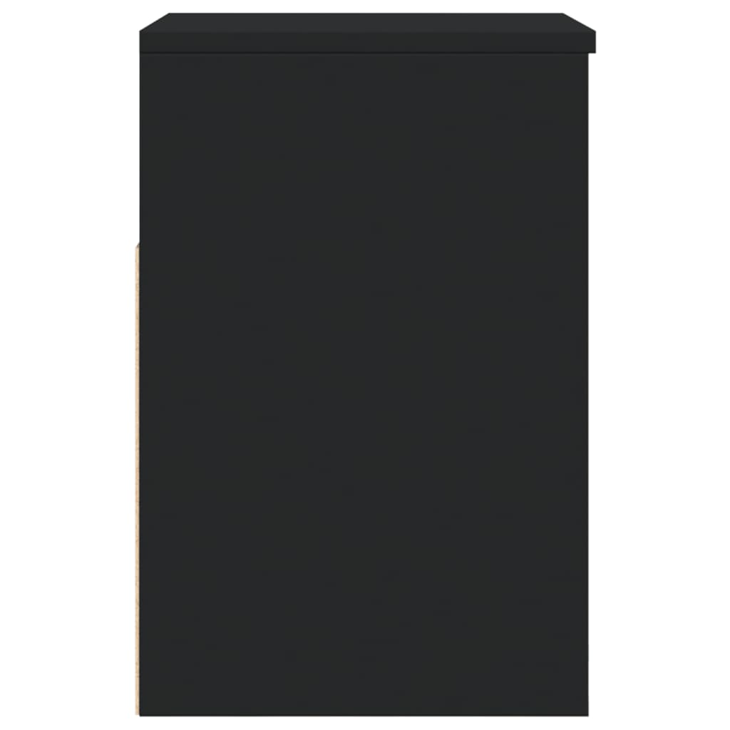 Schuhbank Holzwerkstoff Schwarz