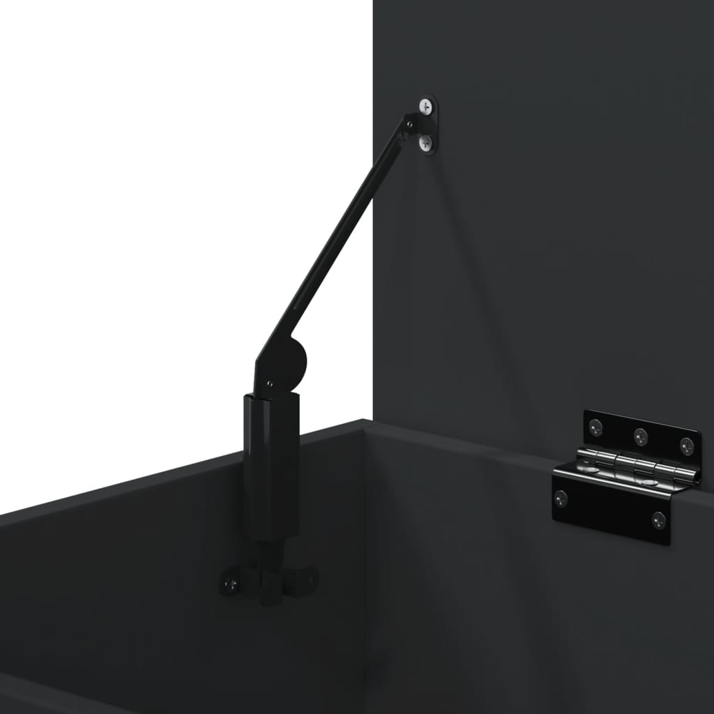 Schuhbank Holzwerkstoff Schwarz