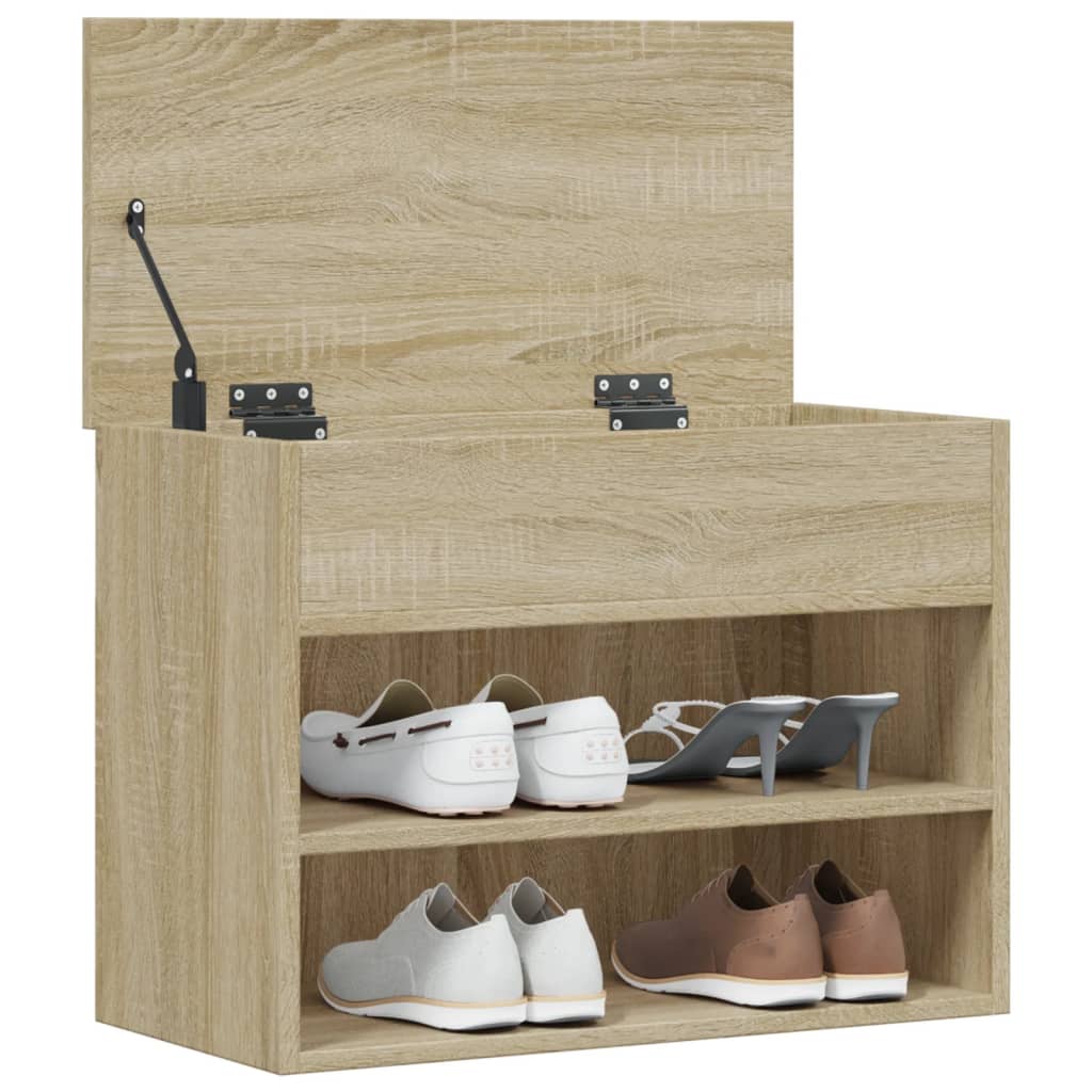 Schuhbank Sonoma-Eiche Holzwerkstoff Sonoma Eiche