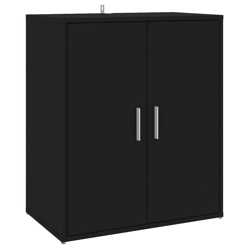 Schuhschrank Holzwerkstoff Schwarz