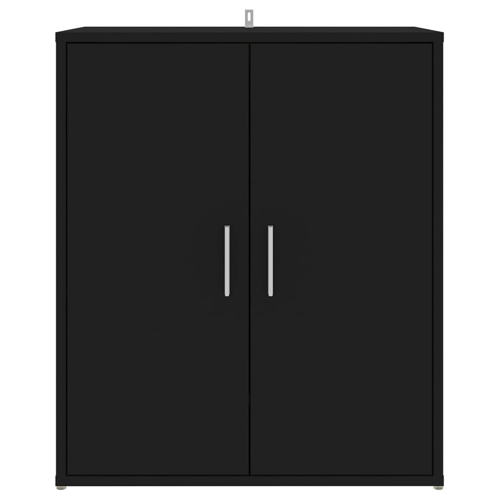 Schuhschrank Holzwerkstoff Schwarz