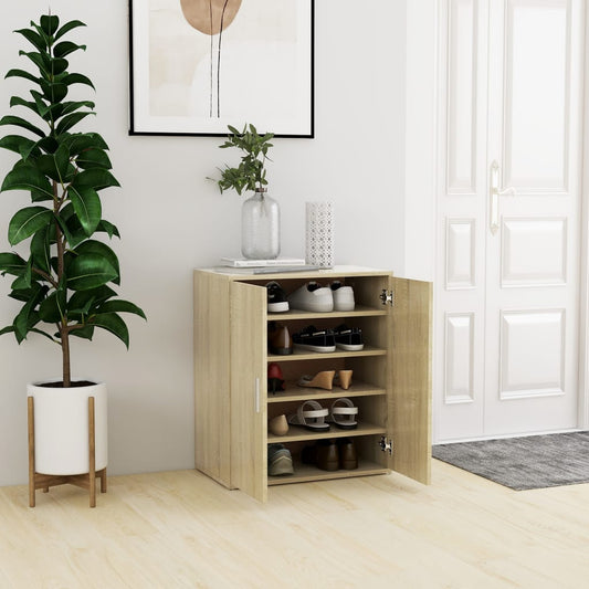 Schuhschrank Sonoma-Eiche Holzwerkstoff Sonoma Eiche