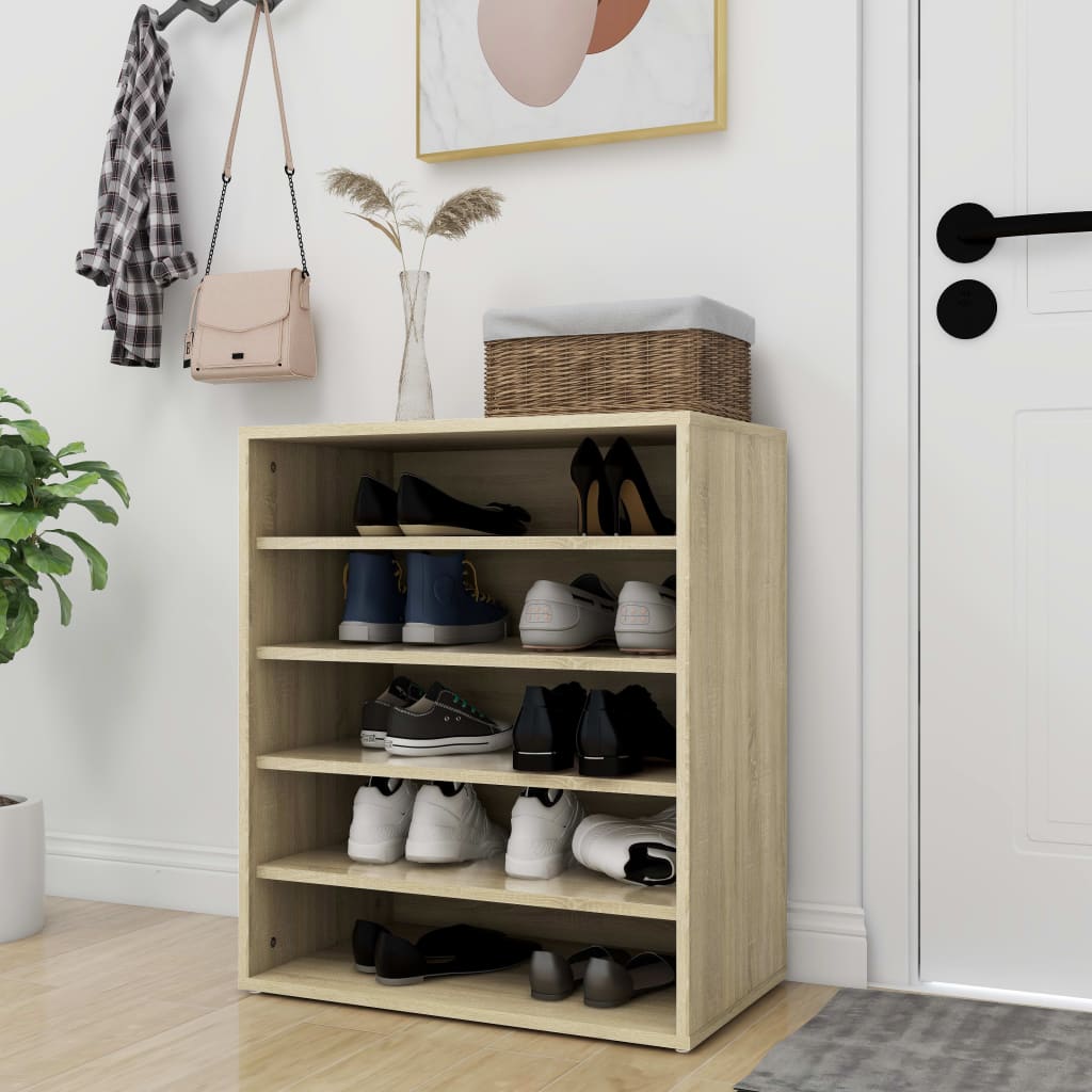 Schuhschrank Sonoma-Eiche Holzwerkstoff Sonoma Eiche