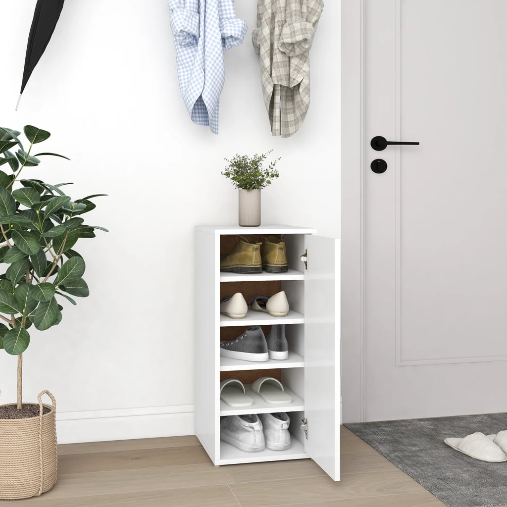 Schuhschrank Holzwerkstoff Weiß