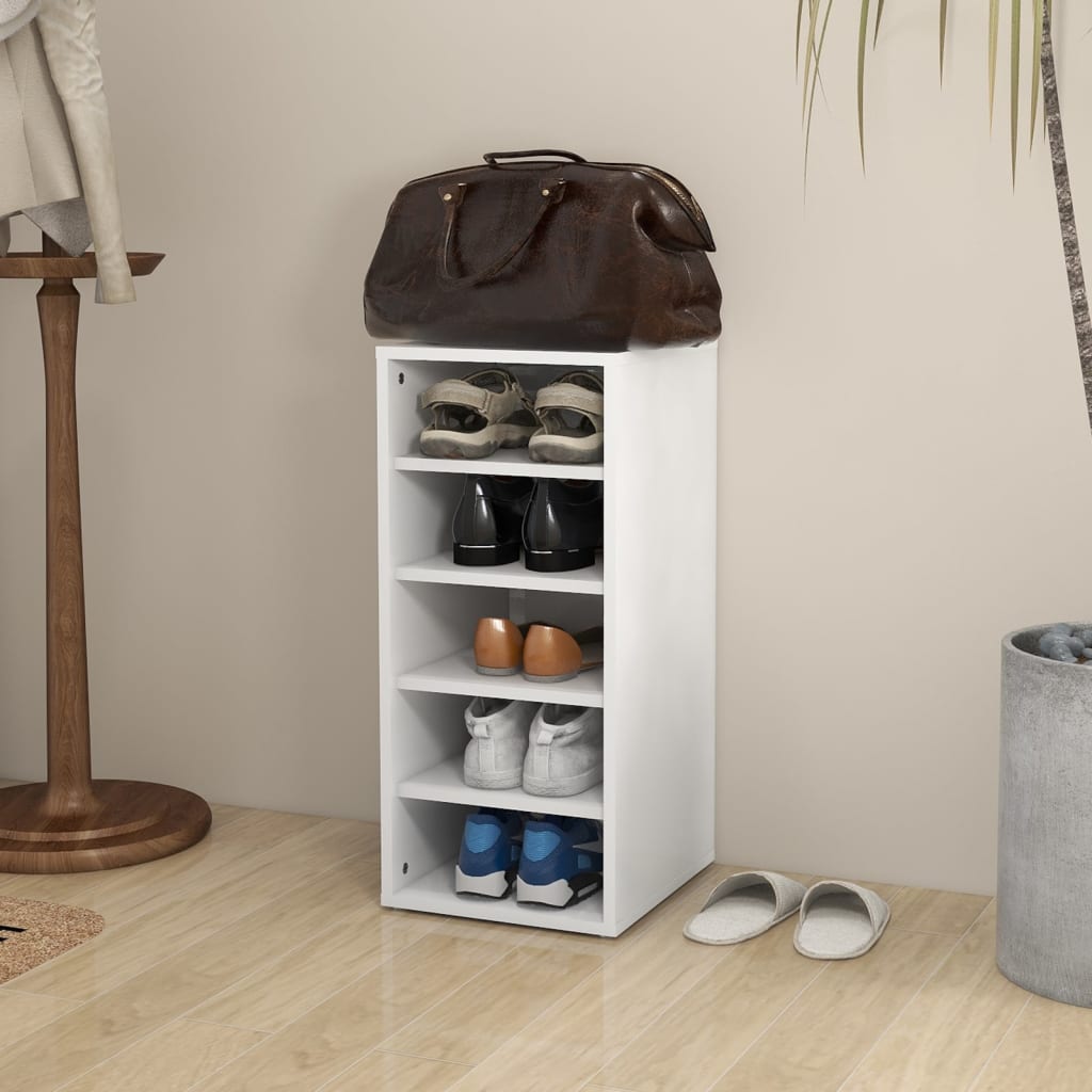 Schuhschrank Holzwerkstoff Weiß