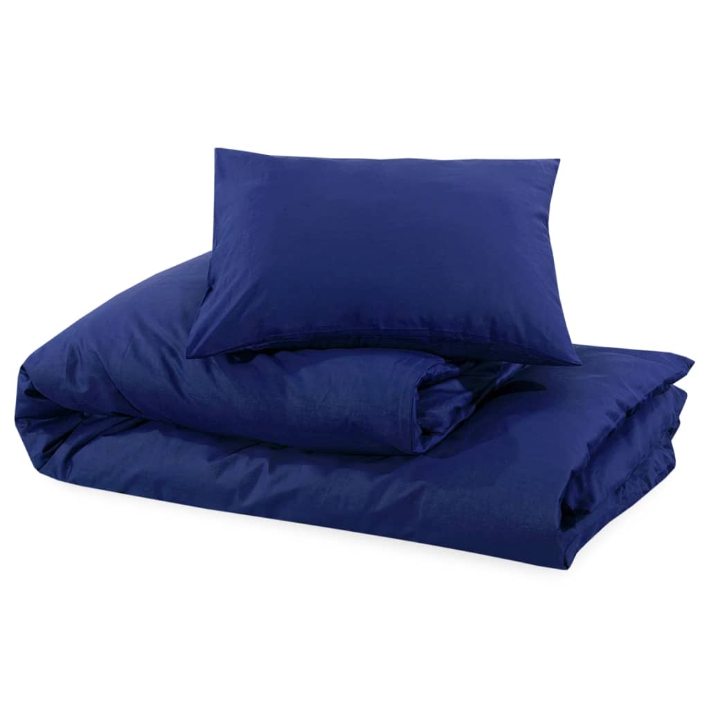 Bettwäsche-Set Marine 260X240 Cm Leichte Mikrofaser Blau