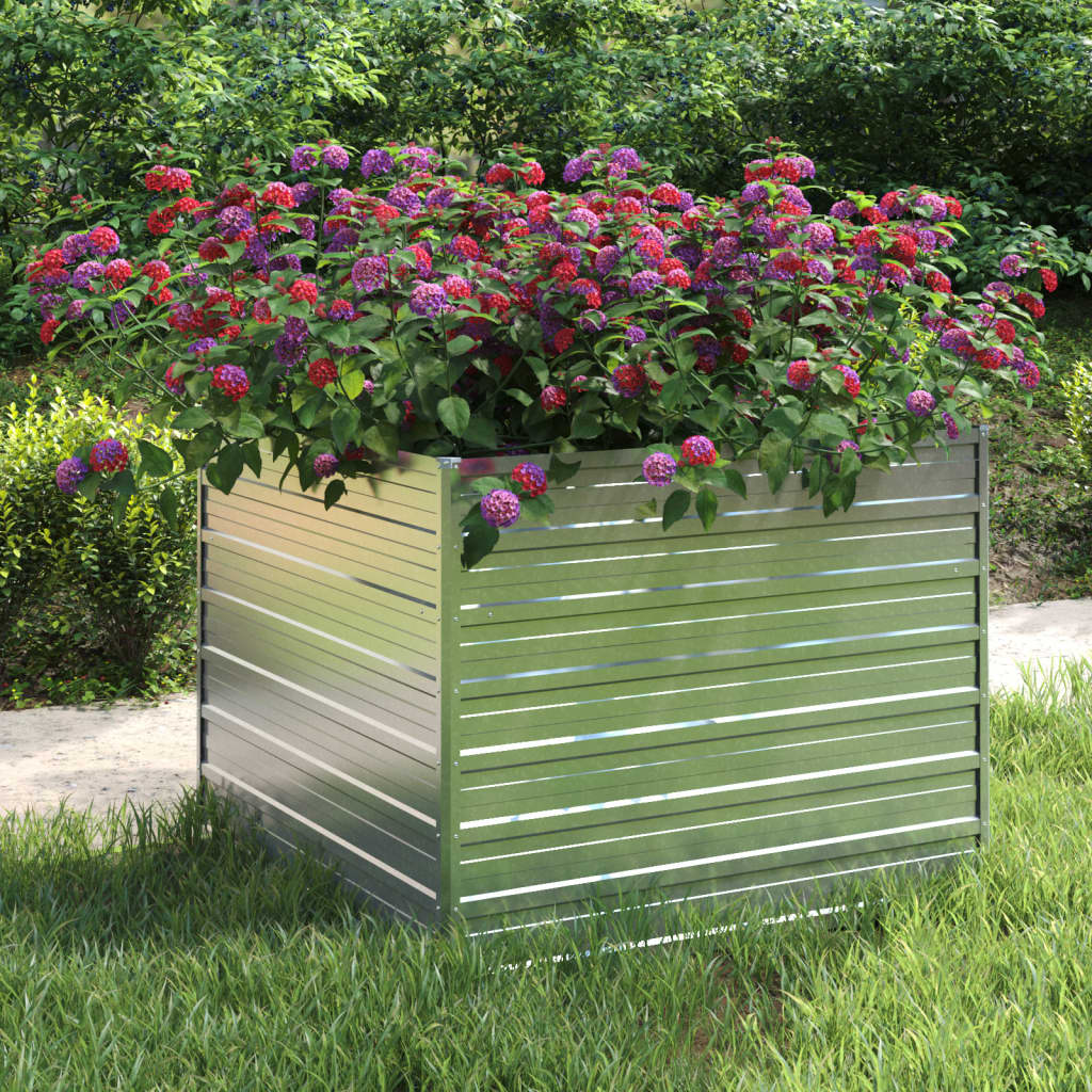 Garten-Hochbeet Verzinkter Stahl N