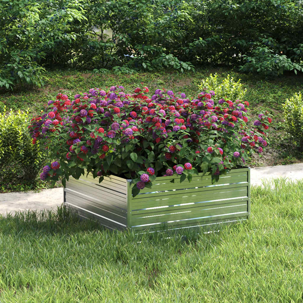 Garten-Hochbeet Verzinkter Stahl N