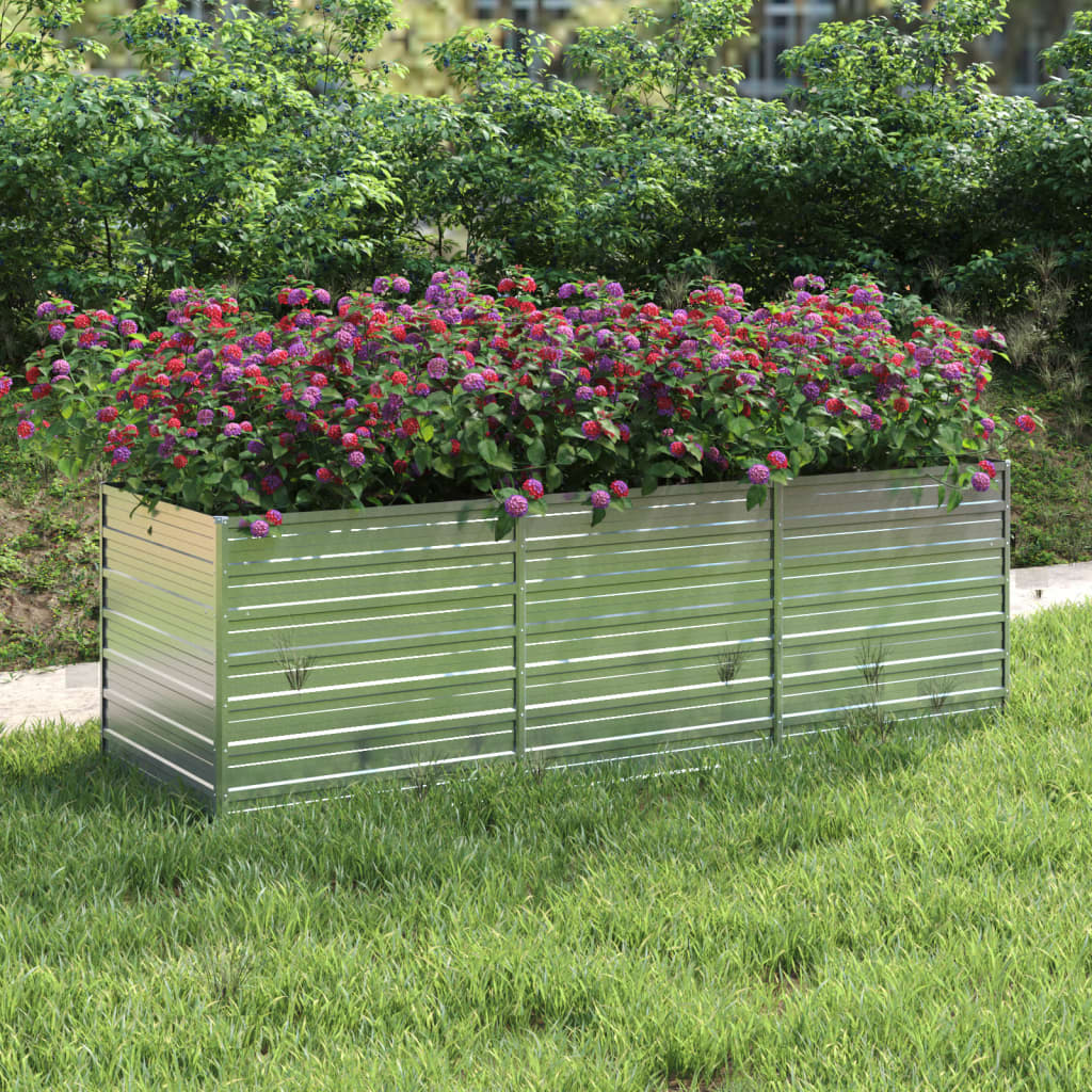 Garten-Hochbeet Verzinkter Stahl N