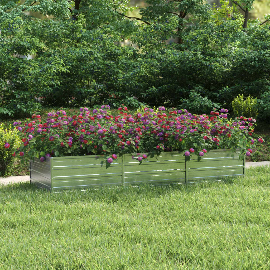 Garten-Hochbeet Verzinkter Stahl N