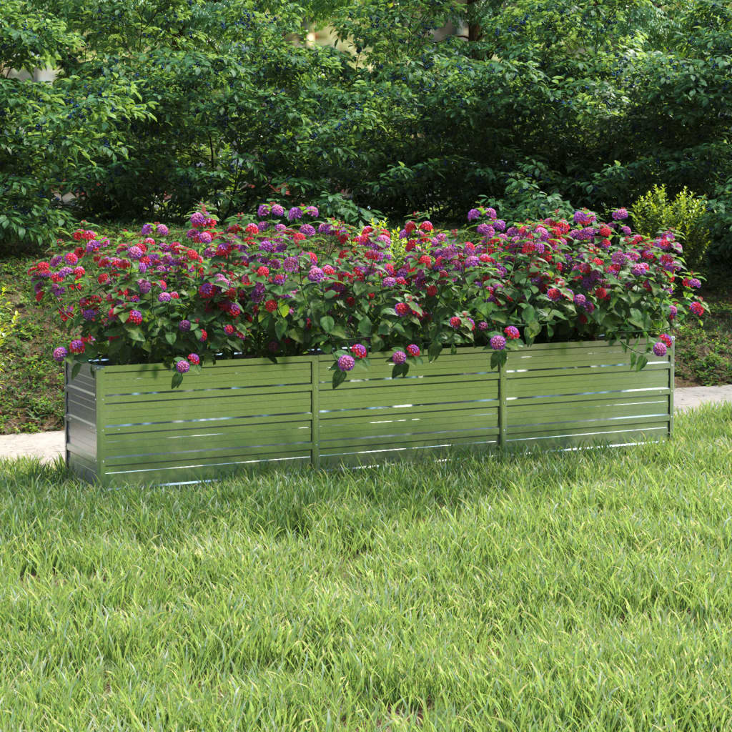 Garten-Hochbeet Verzinkter Stahl N