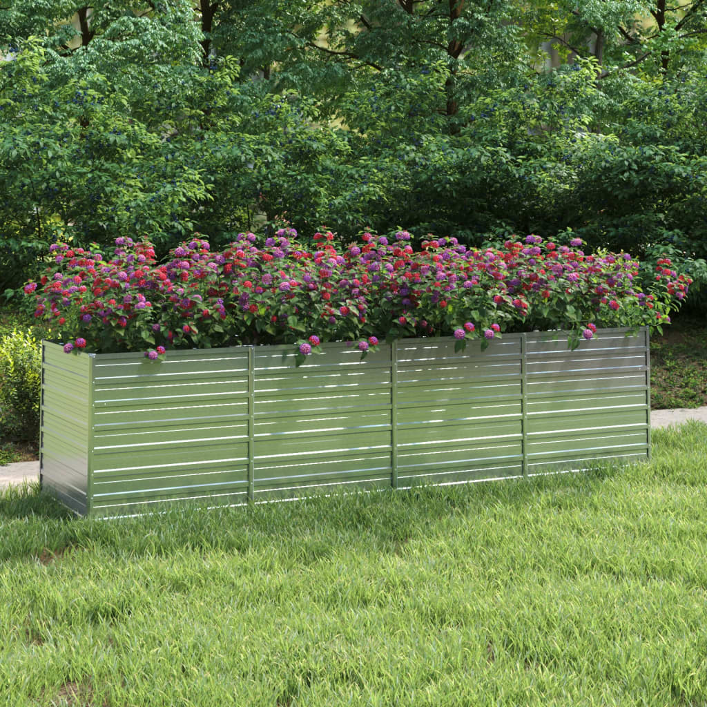 Garten-Hochbeet Verzinkter Stahl N