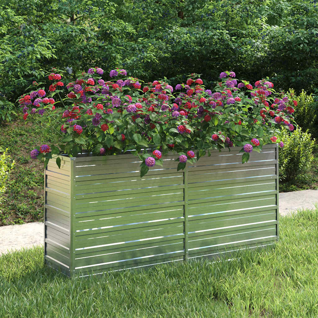 Garten-Hochbeet Verzinkter Stahl N