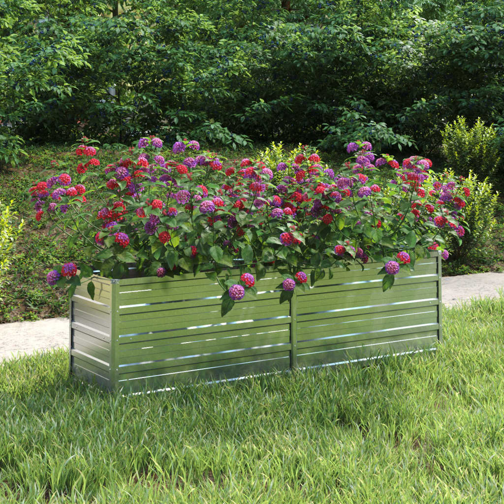 Garten-Hochbeet Verzinkter Stahl N