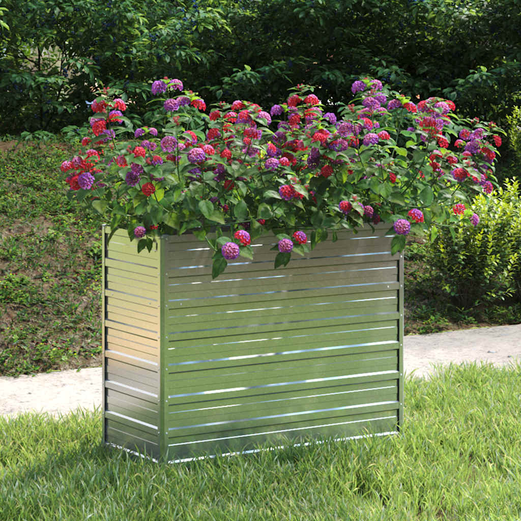 Garten-Hochbeet Verzinkter Stahl N