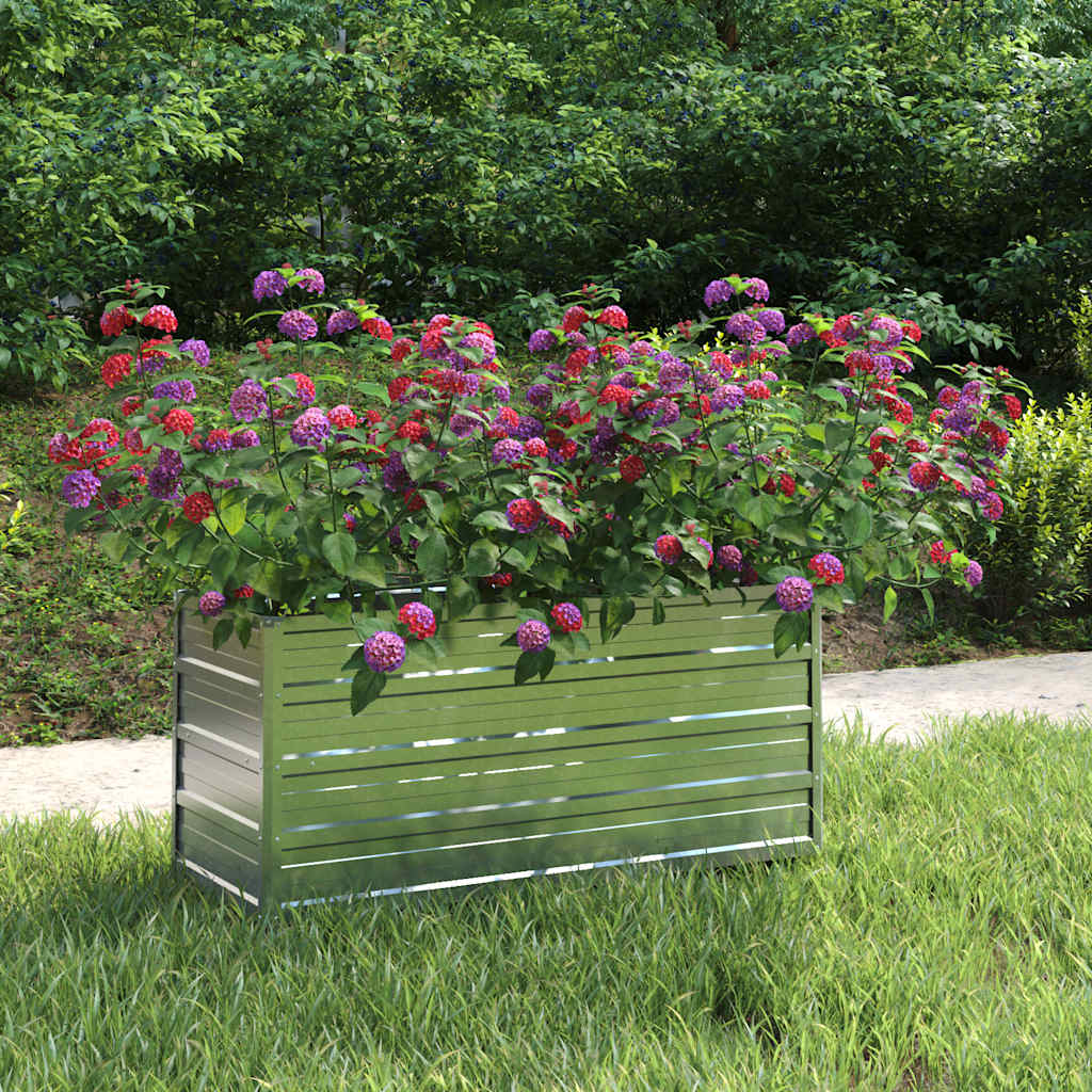 Garten-Hochbeet Verzinkter Stahl N