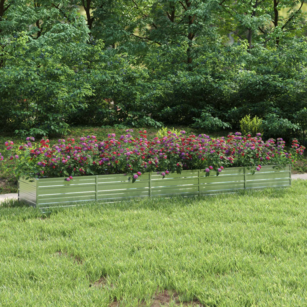 Garten-Hochbeet Verzinkter Stahl N