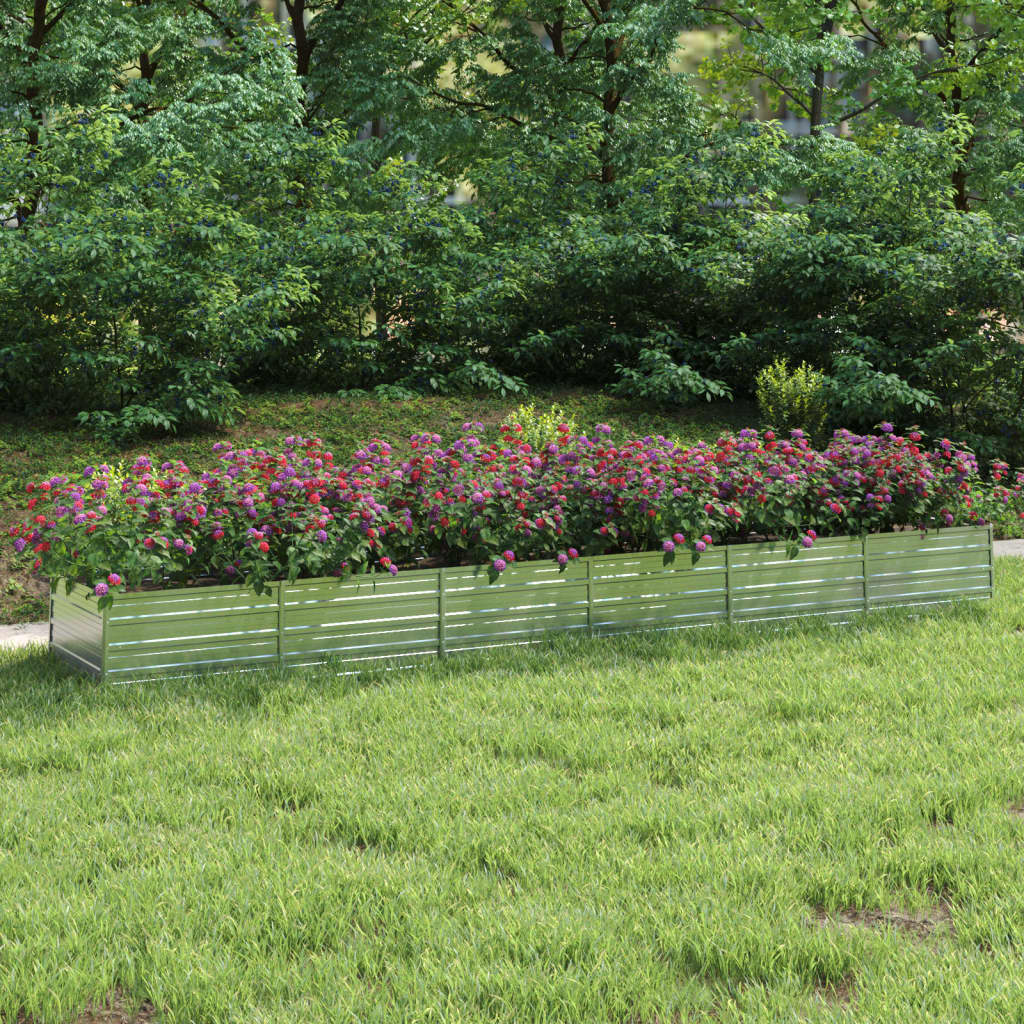 Garten-Hochbeet Verzinkter Stahl N