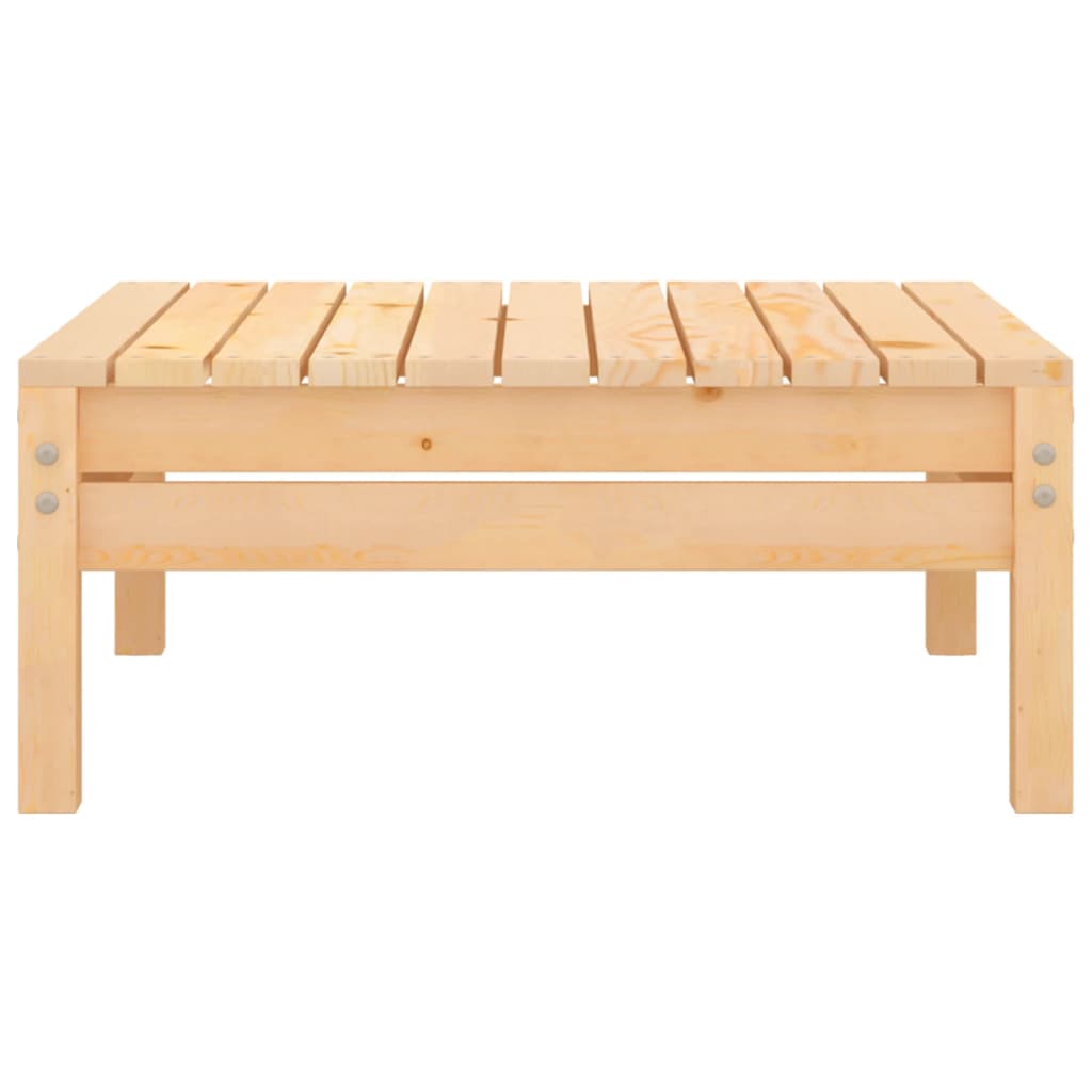 6-Tlg. Garten-Lounge-Set Kiefer Massivholz