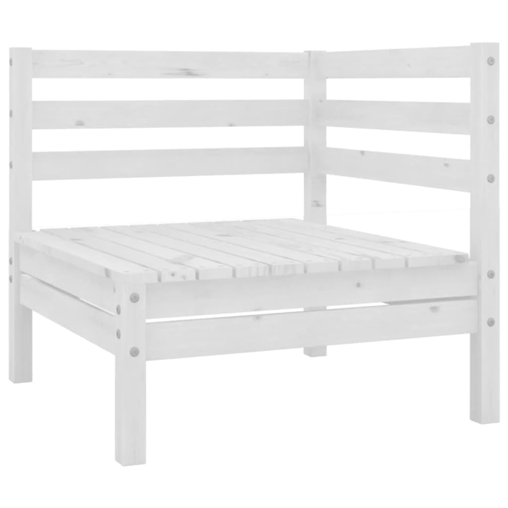 7-Tlg. Garten-Lounge-Set Massivholz Kiefer