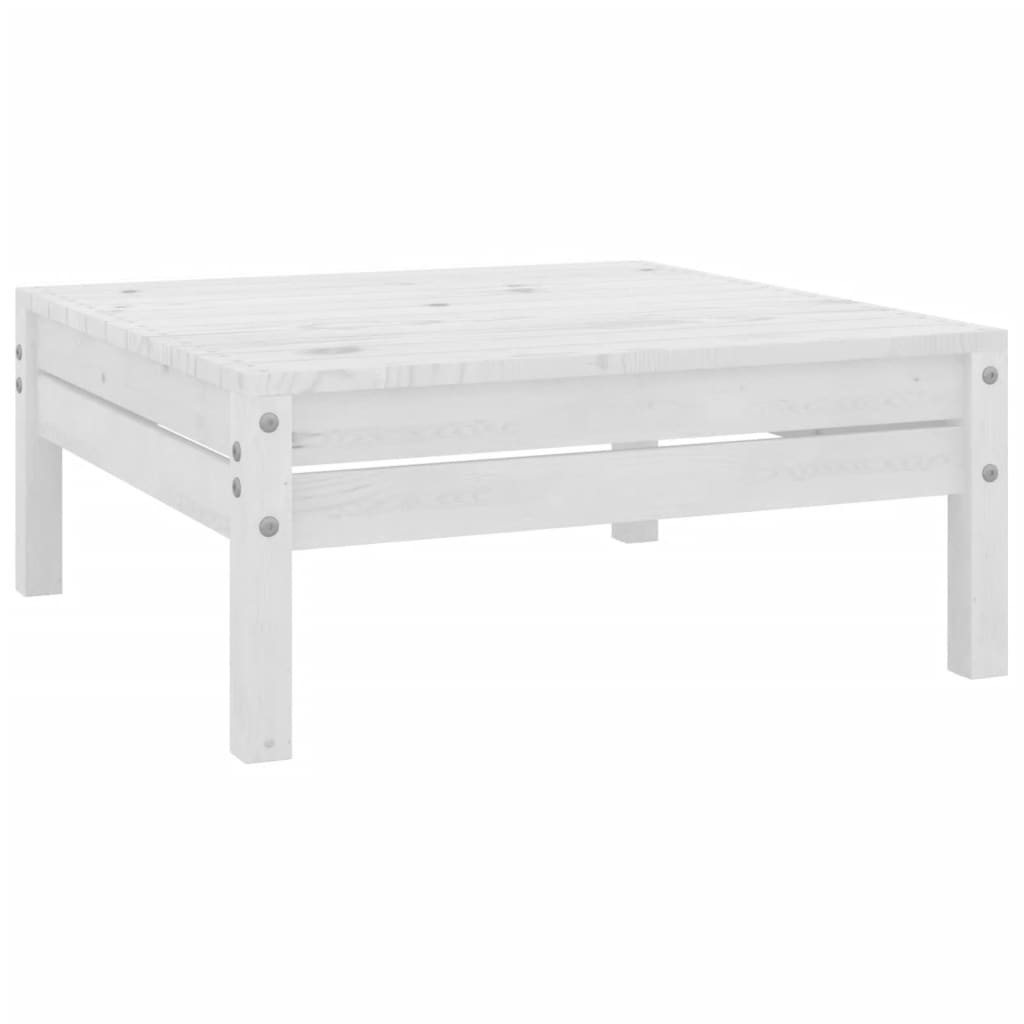 10-Tlg. Garten-Lounge-Set Massivholz Kiefer