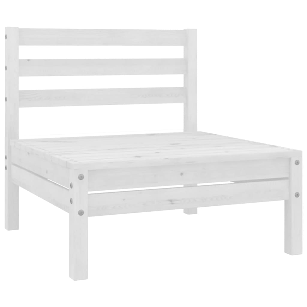 11-Tlg. Garten-Lounge-Set Massivholz Kiefer