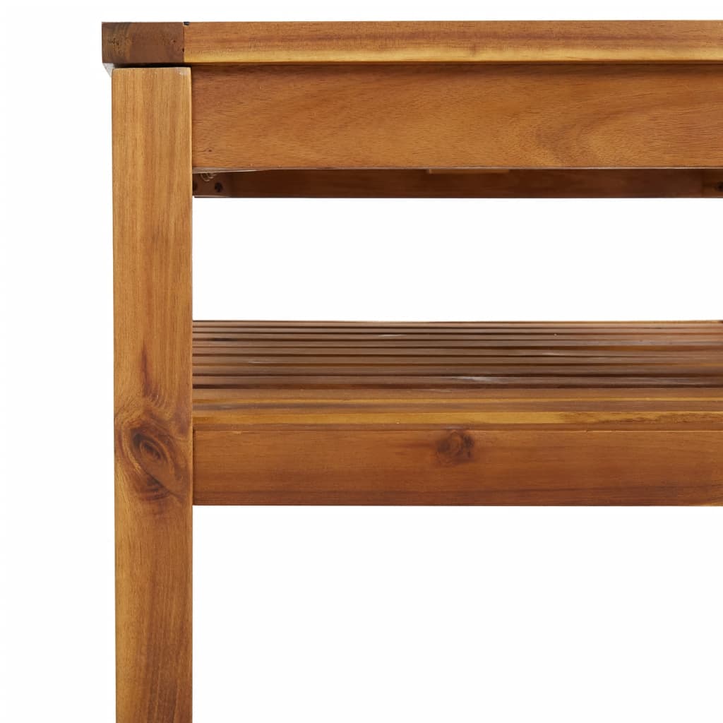 6-Tlg. Garten-Lounge-Set Mit Kissen Massivholz Akazie