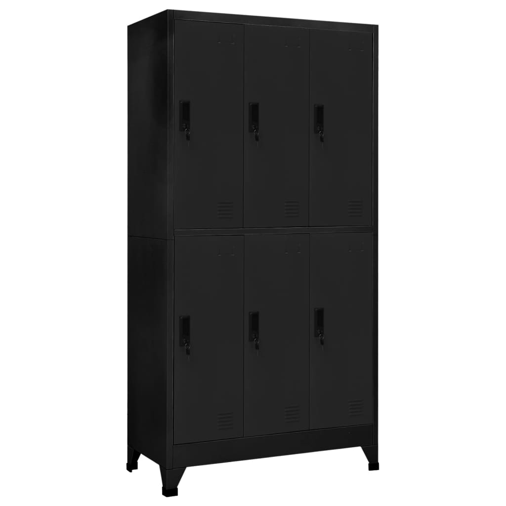Schließfachschrank 90X40X180 Cm Stahl