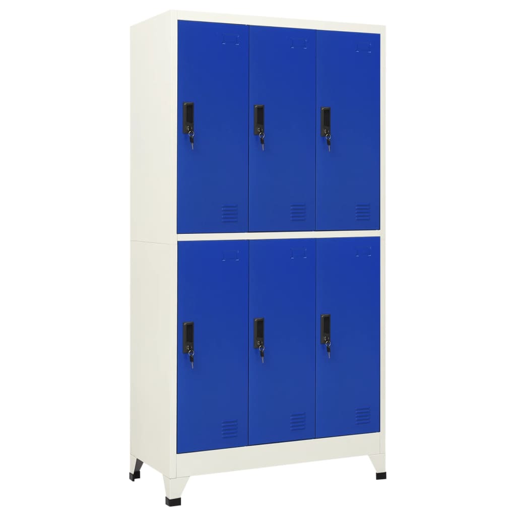 Schließfachschrank 90X40X180 Cm Stahl