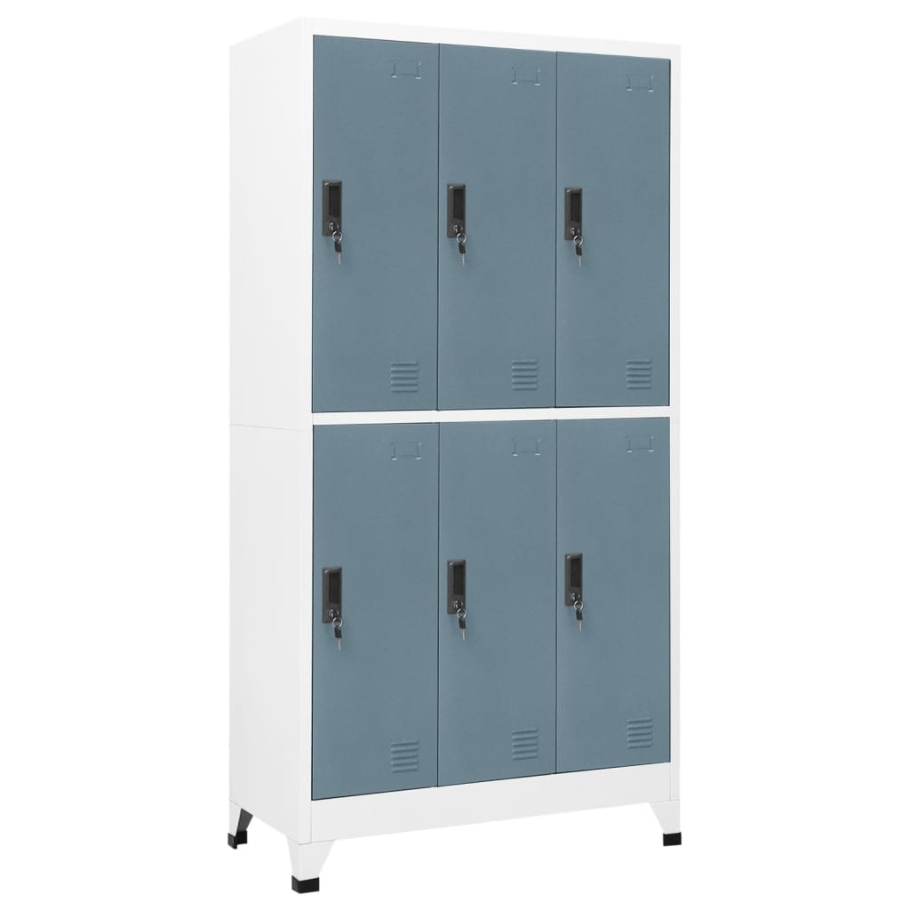 Schließfachschrank 90X40X180 Cm Stahl
