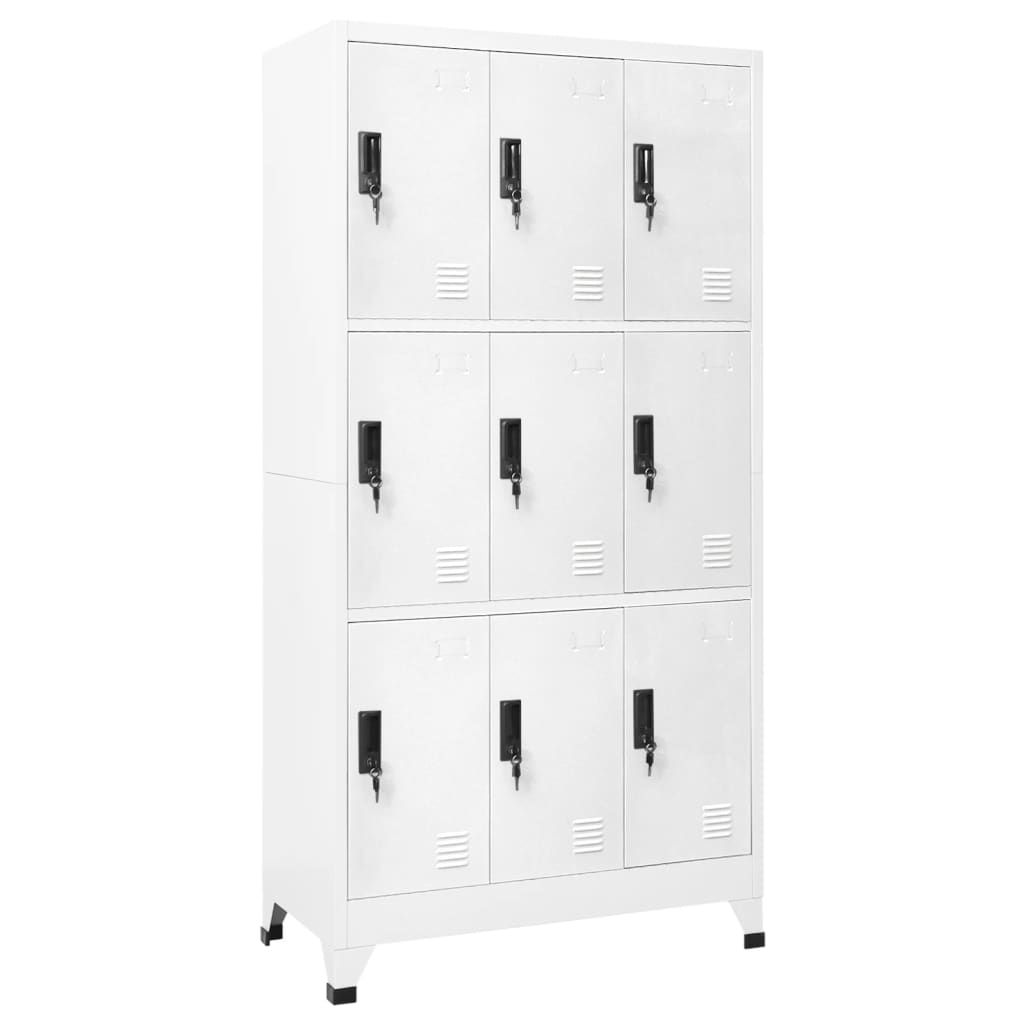 Schließfachschrank 90X40X180 Cm Stahl