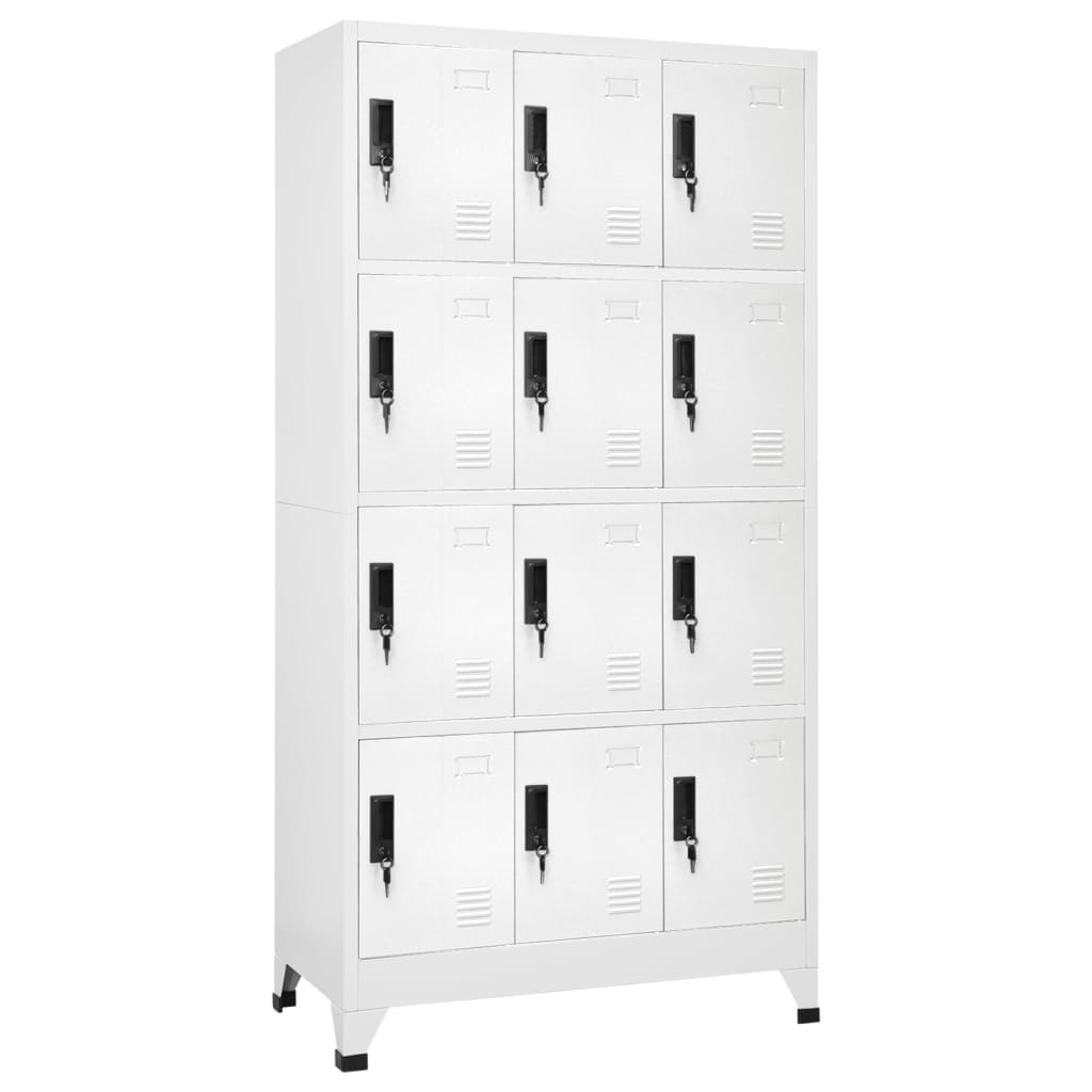 Schließfachschrank 90X40X180 Cm Stahl