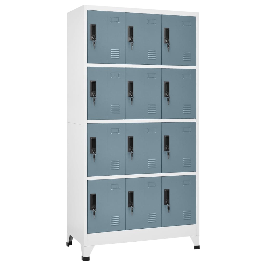 Schließfachschrank 90X40X180 Cm Stahl