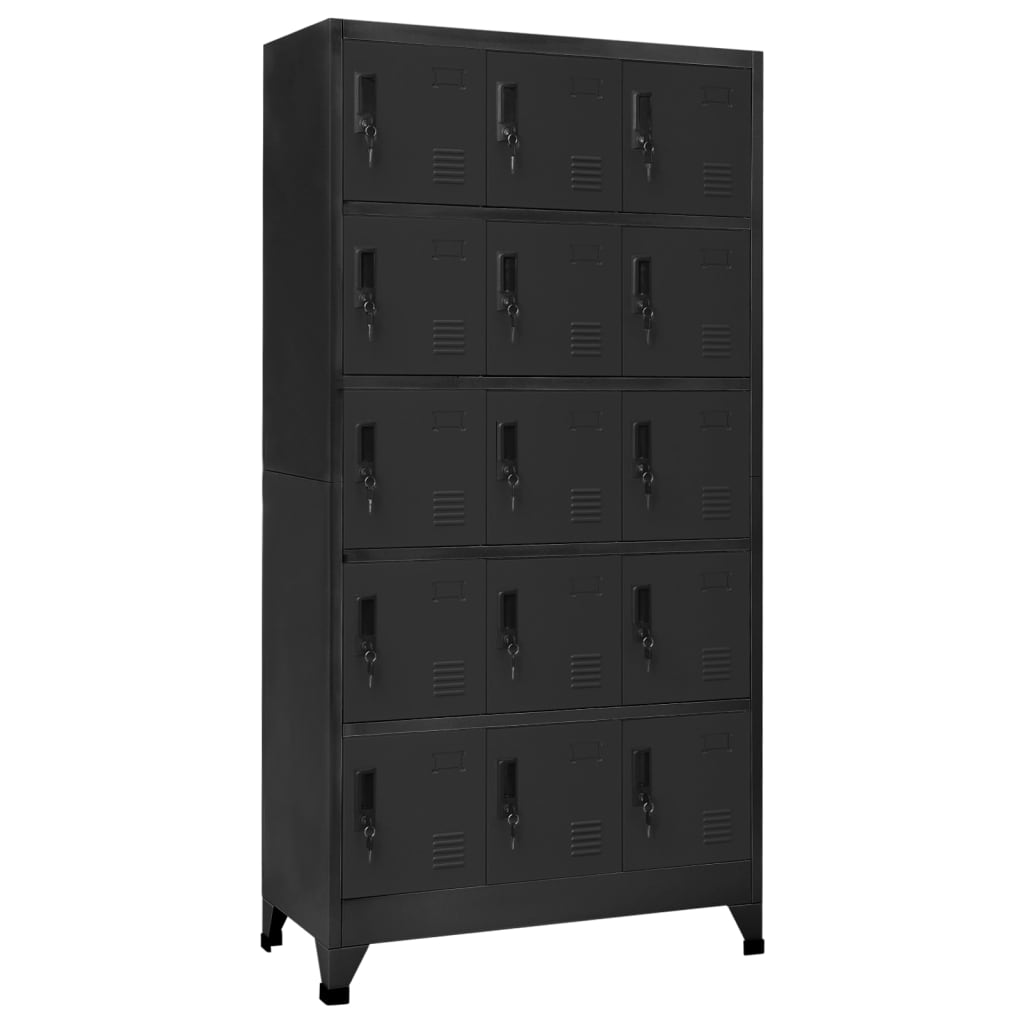 Schließfachschrank 90X40X180 Cm Stahl
