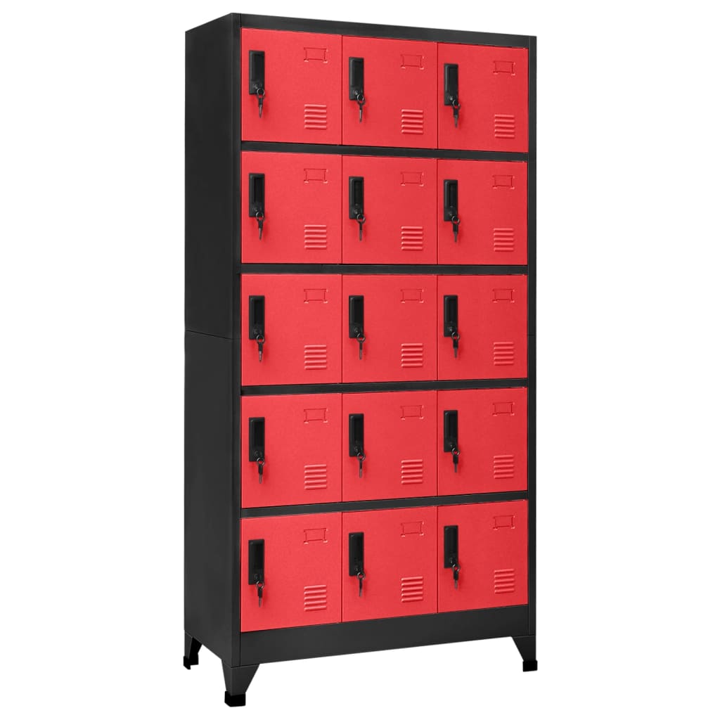 Schließfachschrank 90X40X180 Cm Stahl