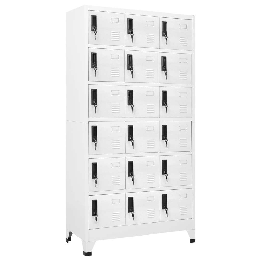 Schließfachschrank 90X40X180 Cm Stahl