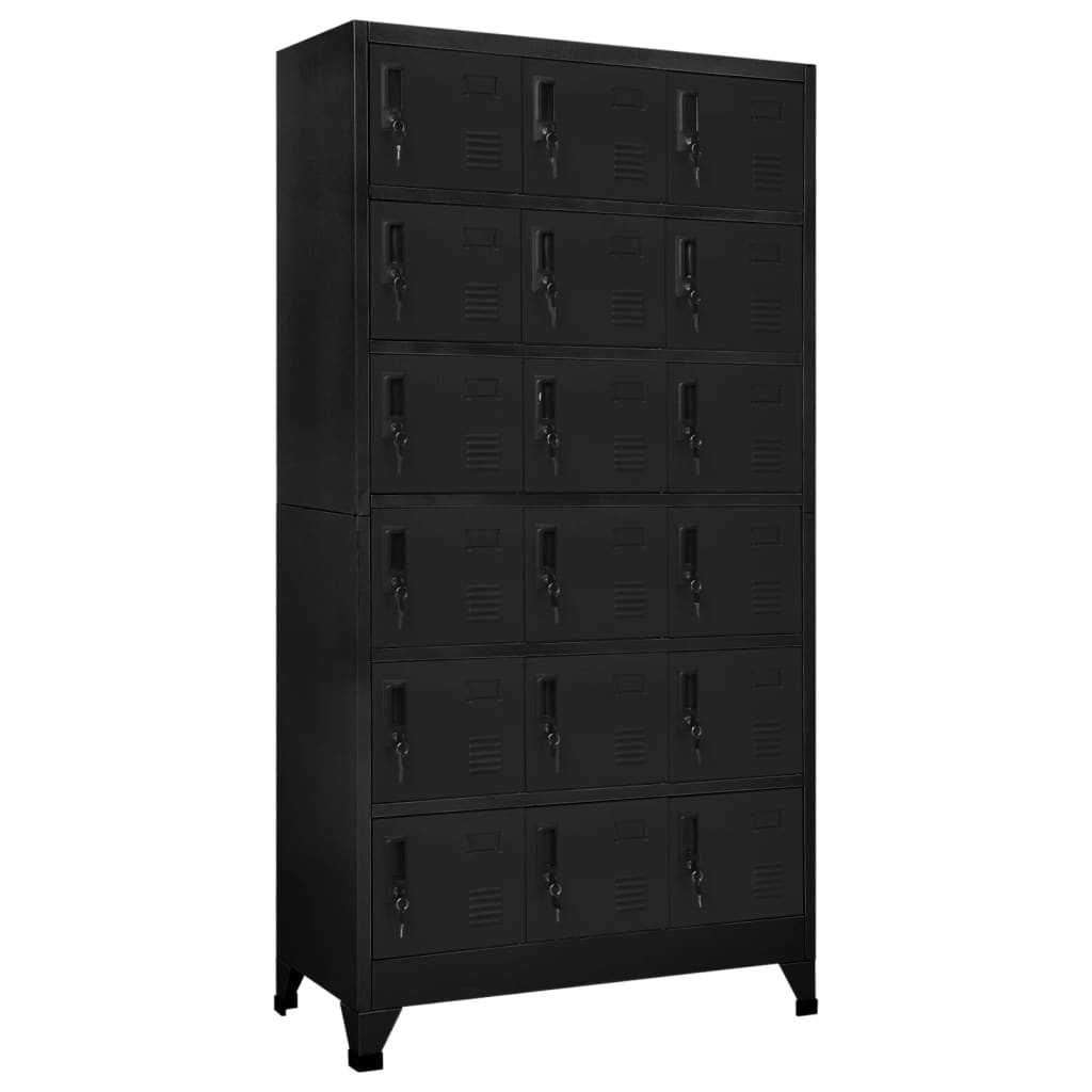 Schließfachschrank 90X40X180 Cm Stahl